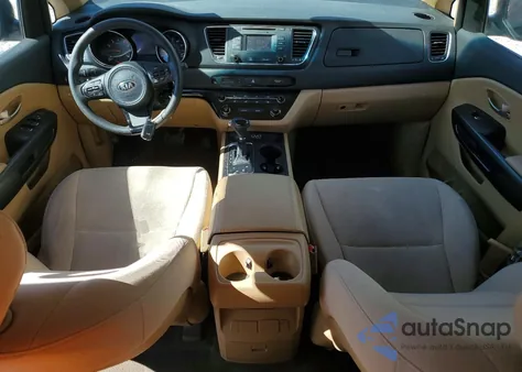 2016 Kia Sedona Lx из США, поврежденный, VIN KNDMB5C10G6082333